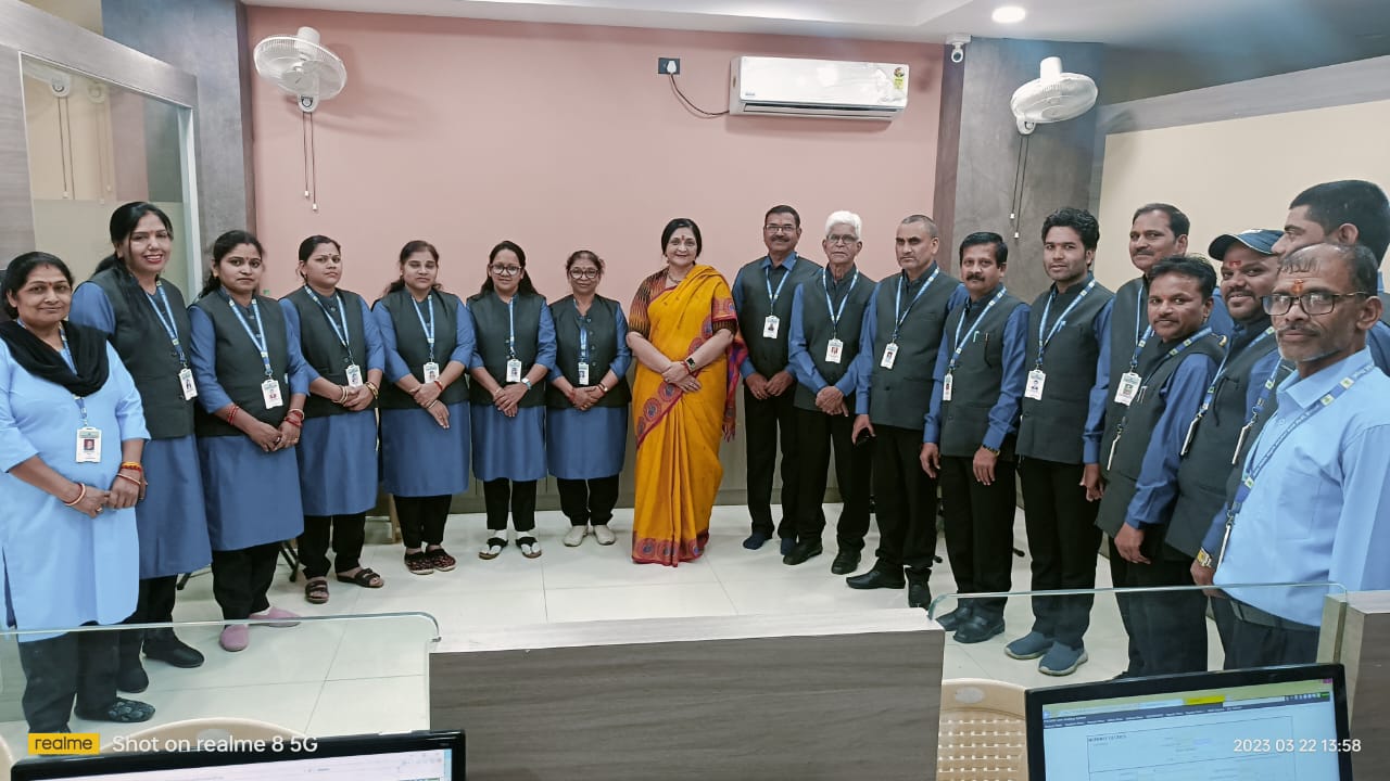 Chairman and Staff of Astha Mahila Bank Maryadit Bhopal